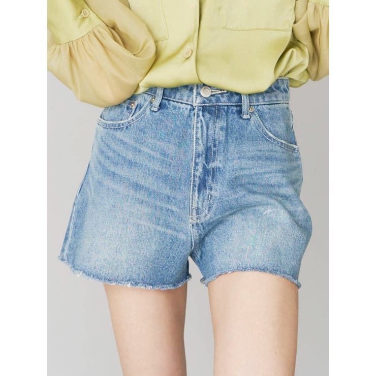 BASICデニムショートパンツ[品番：MKSW0044601]｜EVRIS