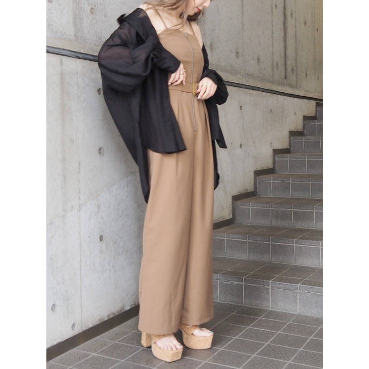 オーバーカラーシアーシャツ[品番：MKSW0046272]｜EVRIS