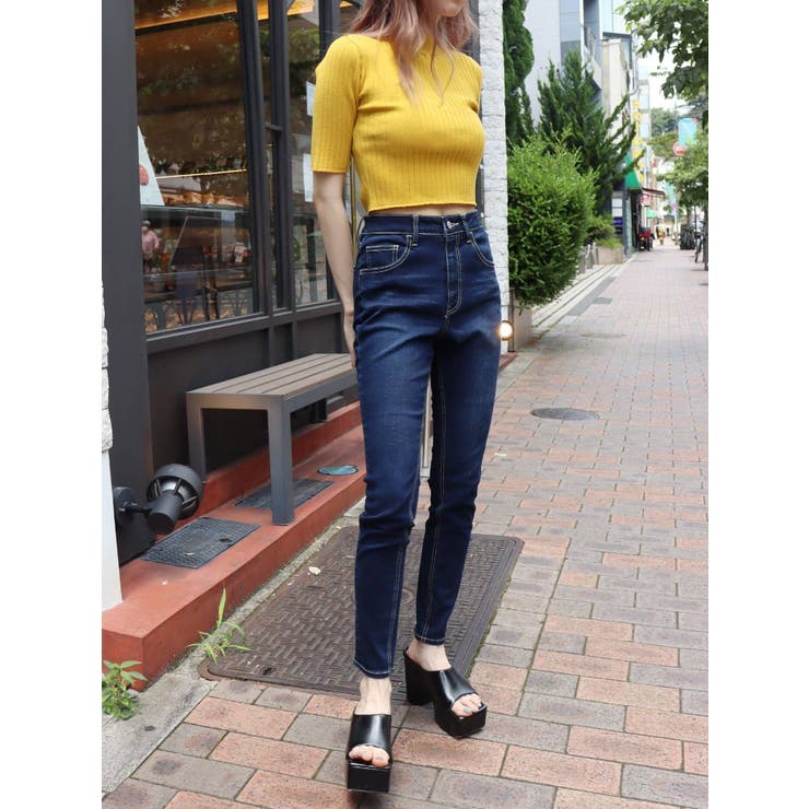 ストレッチスキニーデニムパンツ | EVRIS | 詳細画像5 