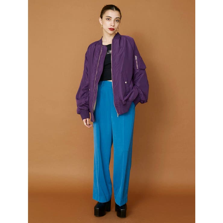 タックストレートカラーパンツ | EVRIS | 詳細画像17 