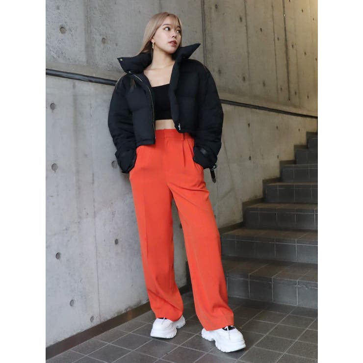 タックストレートカラーパンツ | EVRIS | 詳細画像28 