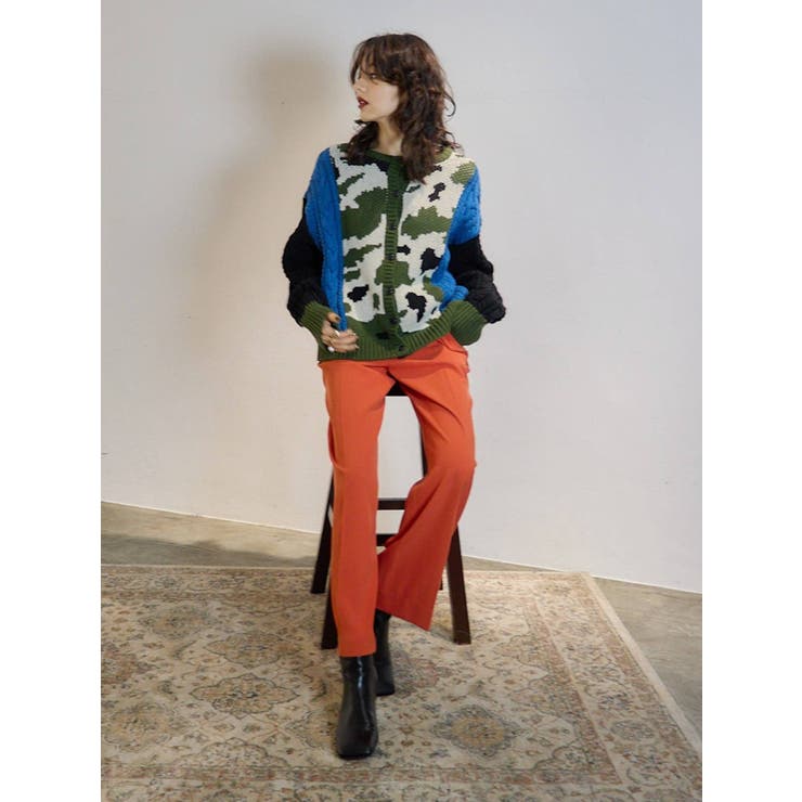 タックストレートカラーパンツ | EVRIS | 詳細画像33 