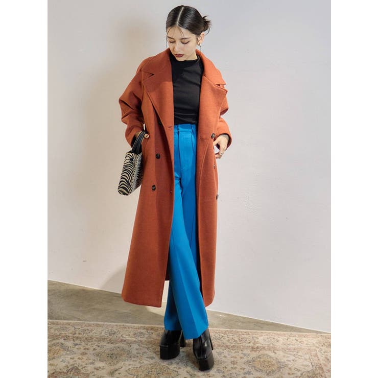 タックストレートカラーパンツ | EVRIS | 詳細画像34 