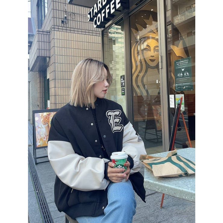 オリジナルグラフィックスタジャン[品番：MKSW0048815]｜EVRIS