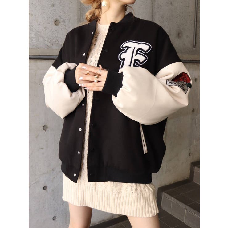 オリジナルグラフィックスタジャン[品番：MKSW0048815]｜EVRIS