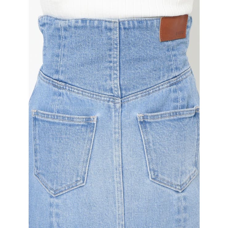 フロントジップデニムミディスカート | EVRIS | 詳細画像31 