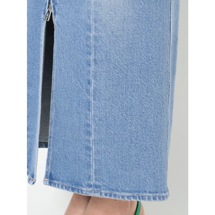フロントジップデニムミディスカート | EVRIS | 詳細画像32 