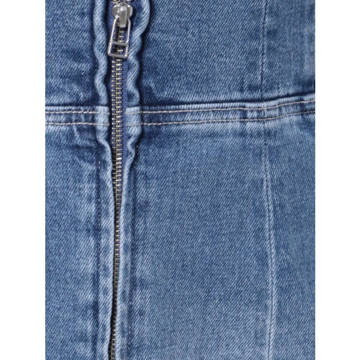 フロントジップデニムミディスカート | EVRIS | 詳細画像34 