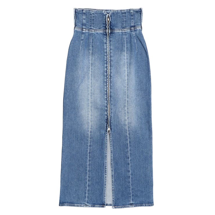 フロントジップデニムミディスカート | EVRIS | 詳細画像36 