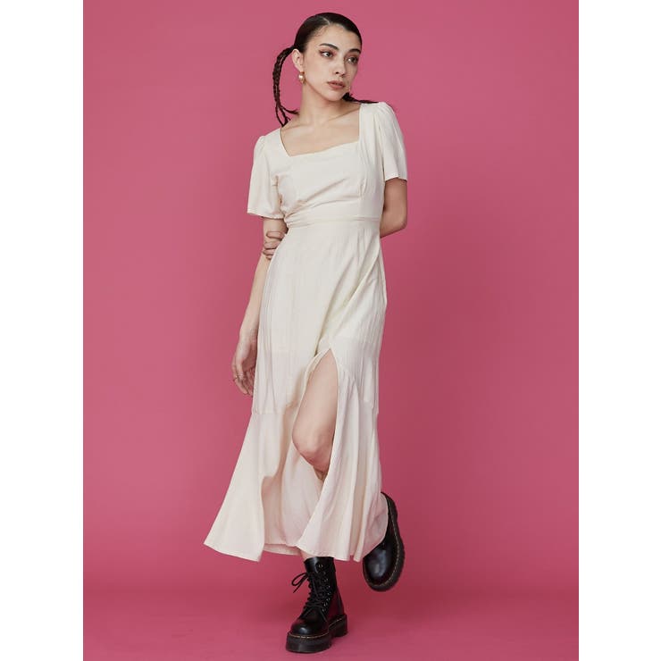 バックオープンロングワンピース | EVRIS | 詳細画像25 