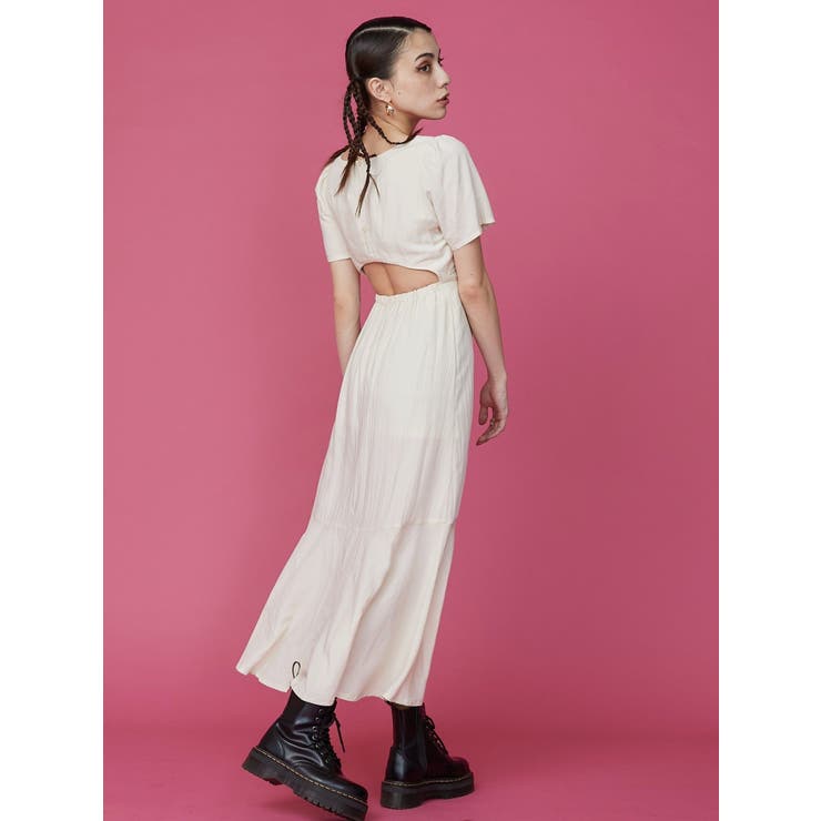 バックオープンロングワンピース | EVRIS | 詳細画像26 