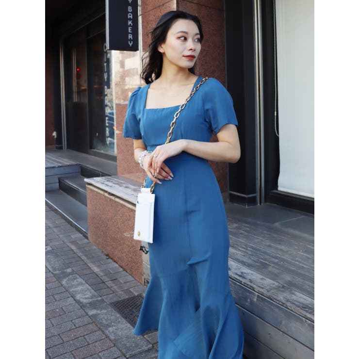 バックオープンロングワンピース | EVRIS | 詳細画像40 