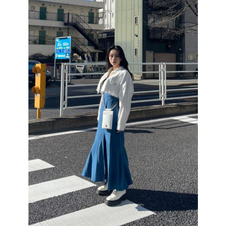 バックオープンロングワンピース | EVRIS | 詳細画像44 