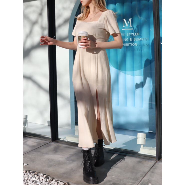 バックオープンロングワンピース | EVRIS | 詳細画像49 