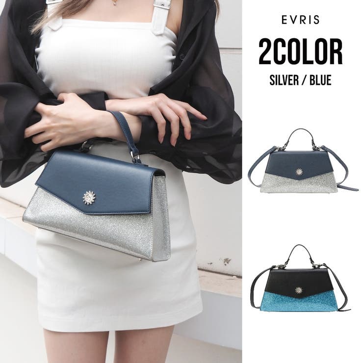 グリッターショルダーBAG[品番：MKSW0050681]｜EVRIS（エブリス 