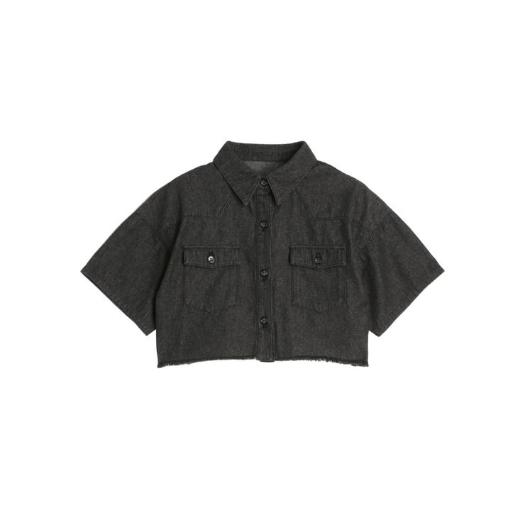 ハーフスリーブデニムショートシャツ[品番：MKSW0051605]｜EVRIS