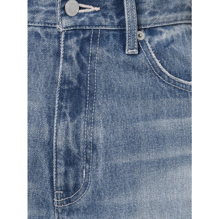 ダメージワイドデニムパンツ[品番：MKSW0051621]｜EVRIS