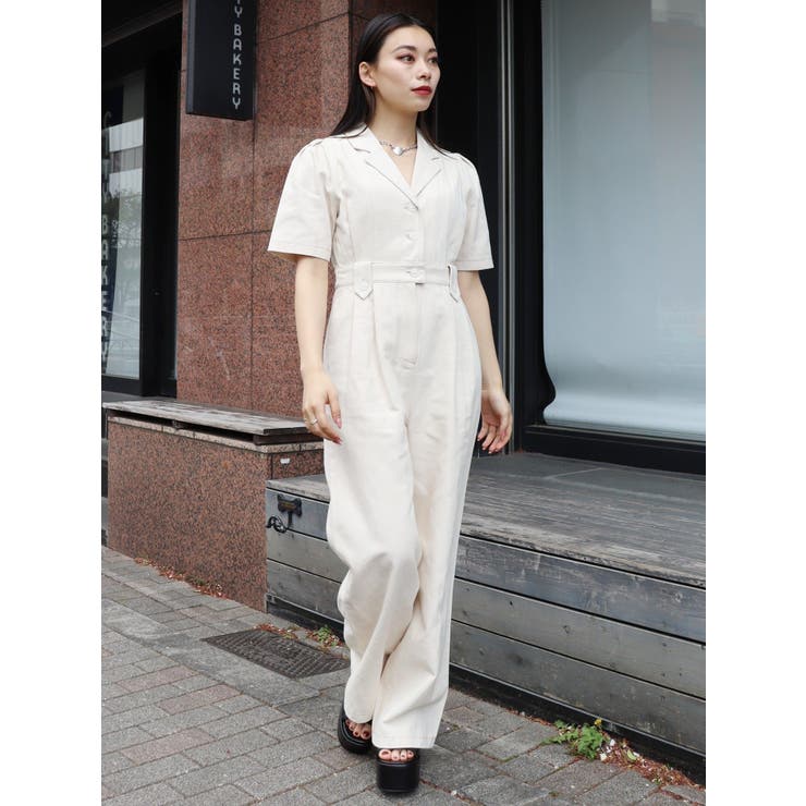 【WEB限定】デニムジャンプスーツ | EVRIS | 詳細画像10 