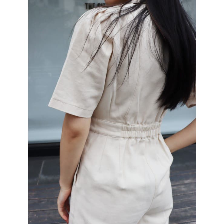 【WEB限定】デニムジャンプスーツ | EVRIS | 詳細画像7 