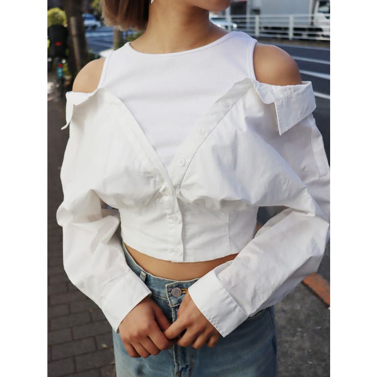 アメスリレイヤードシャツ | EVRIS | 詳細画像7 