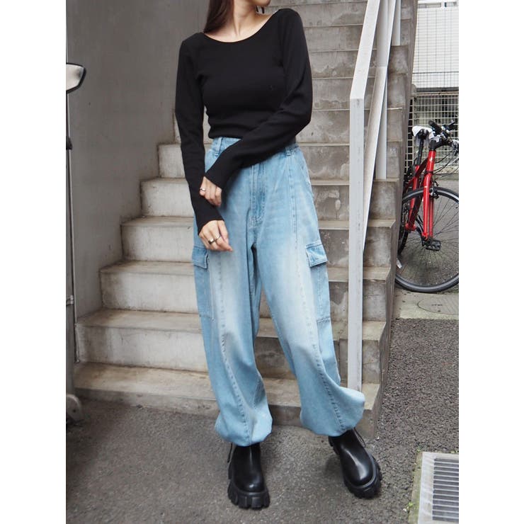 【WEB限定】カーゴパンツ | EVRIS | 詳細画像9 