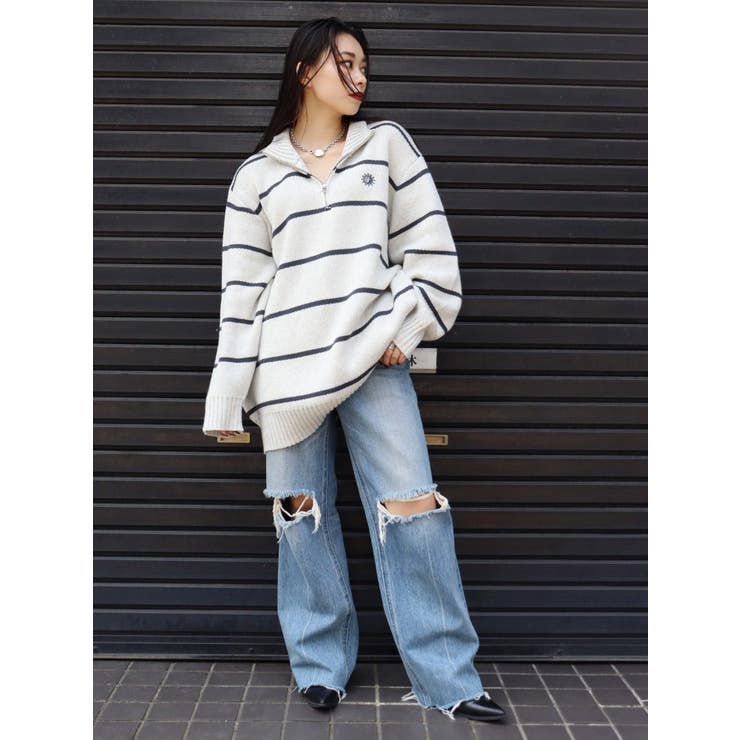 【希少完売品】FR2月　ハーフジップ三重県限定 公式・限定】ワッフルハーフジップ（キッズ）｜ザ・ノース