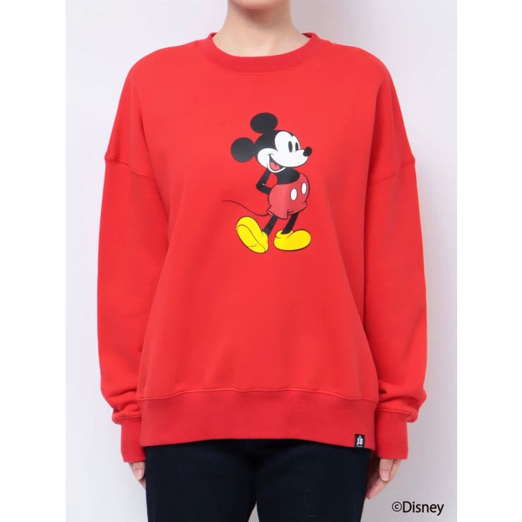 東京ディズニーランド 10周年 ミッキー スウェット 10周年記念【Disney】Mickeyスウェットトップス[品番