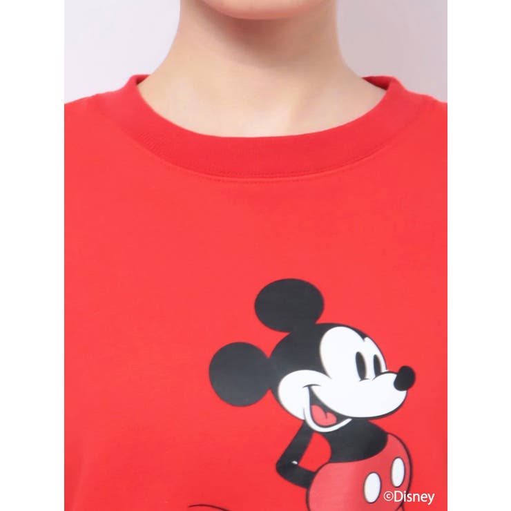 10周年記念【Disney】Mickeyスウェットトップス[品番：MKSW0053483