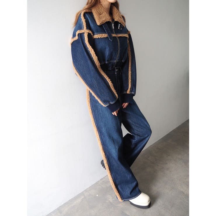 デニムボアブルゾン【セットアップ着用可能】 | EVRIS | 詳細画像27 