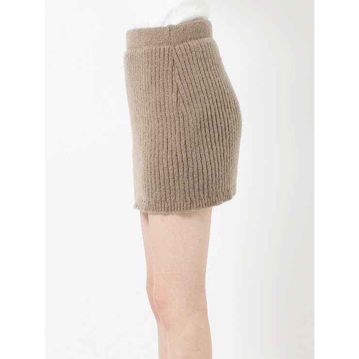 リブニットミニスカート【セットアップ着用可能】 | EVRIS | 詳細画像31 
