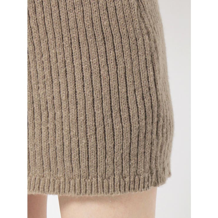 リブニットミニスカート【セットアップ着用可能】 | EVRIS | 詳細画像35 