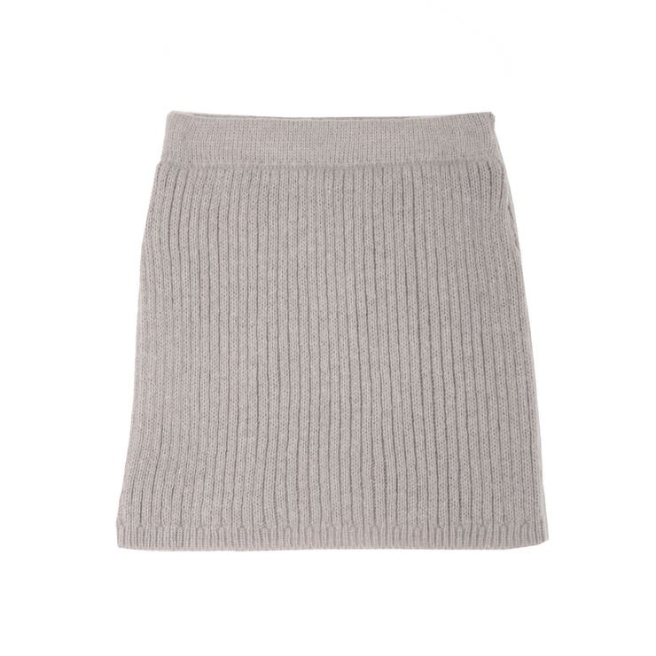 リブニットミニスカート【セットアップ着用可能】 | EVRIS | 詳細画像40 