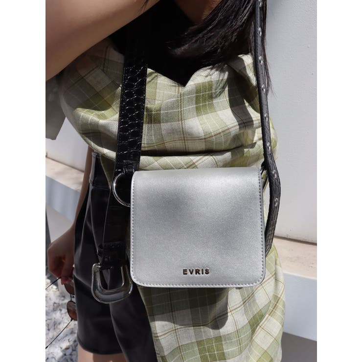 バイカラーショルダーミニBAG[品番：MKSW0052205]｜EVRIS（エブリス）のレディースファッション通販｜SHOPLIST（ショップリスト）