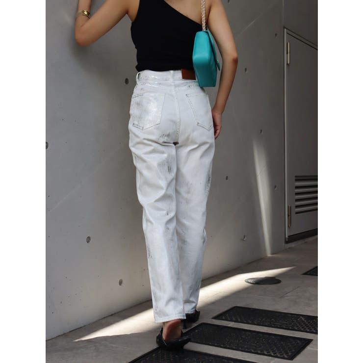 グリッターストレートデニムパンツ[品番：MKSW0054197]｜EVRIS