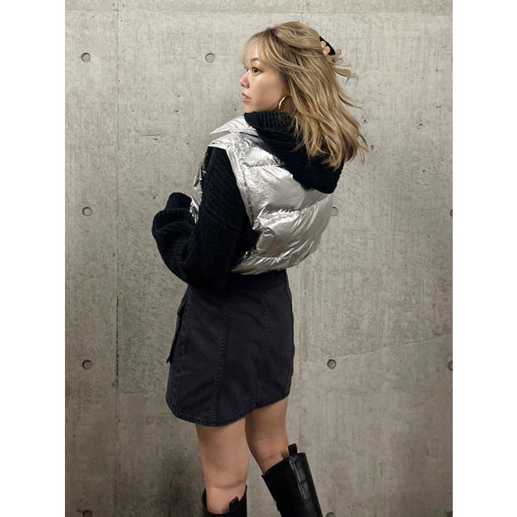 カーゴポケットデニムミニスカート | EVRIS | 詳細画像31 