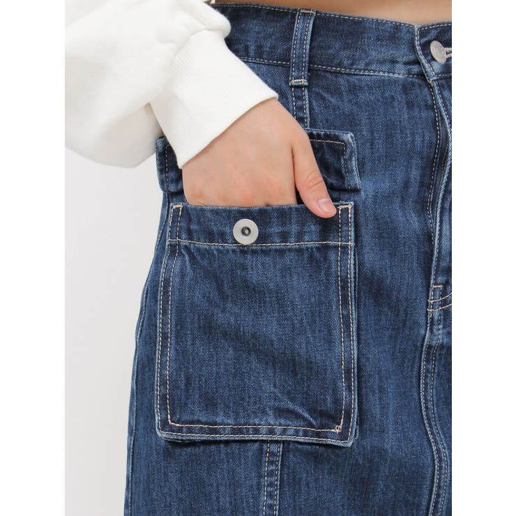 カーゴポケットデニムミニスカート | EVRIS | 詳細画像43 