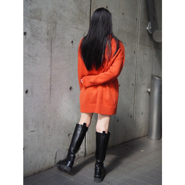ハイネックルーズニットワンピース | EVRIS | 詳細画像37 