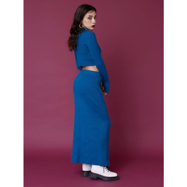 スリットロングニットスカート | EVRIS | 詳細画像32 