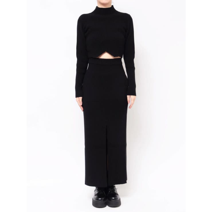 スリットロングニットスカート | EVRIS | 詳細画像38 