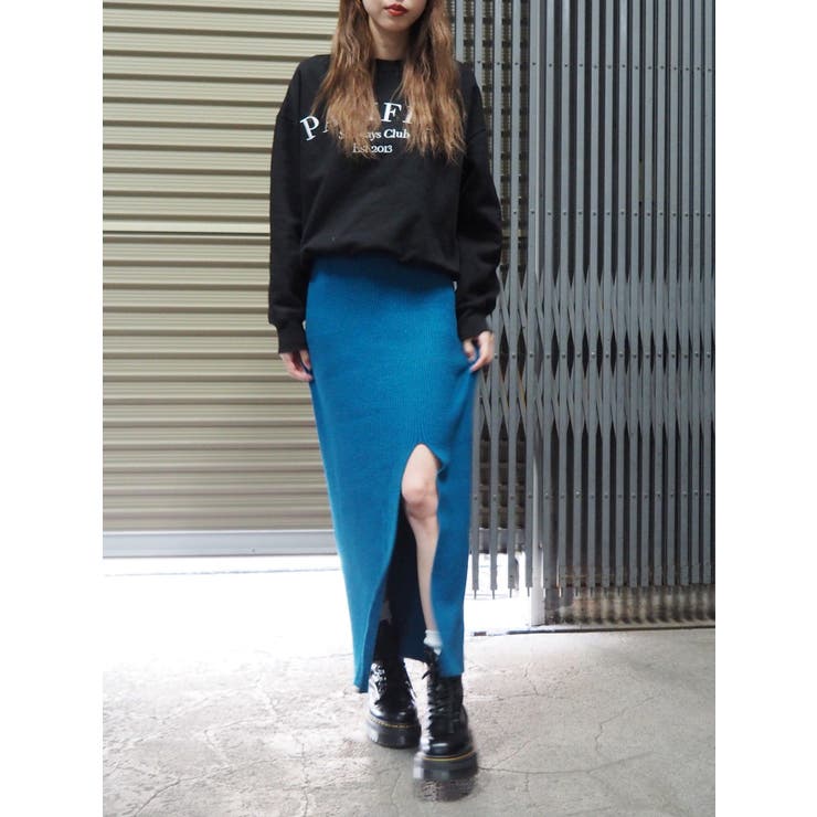 スリットロングニットスカート | EVRIS | 詳細画像49 