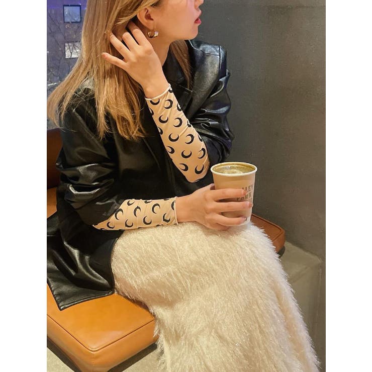 ラメフリンジロングスカート | EVRIS | 詳細画像10 