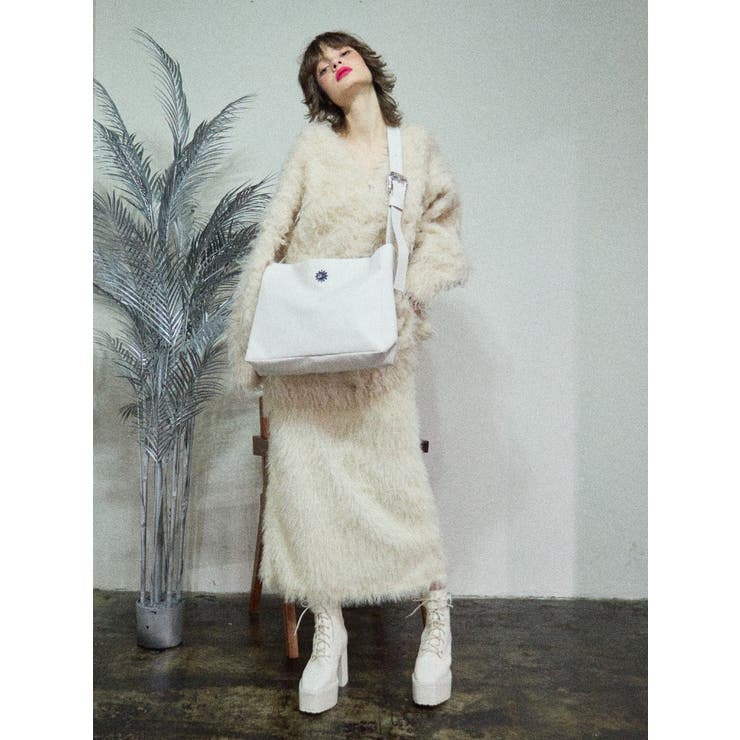 ラメフリンジロングスカート | EVRIS | 詳細画像12 