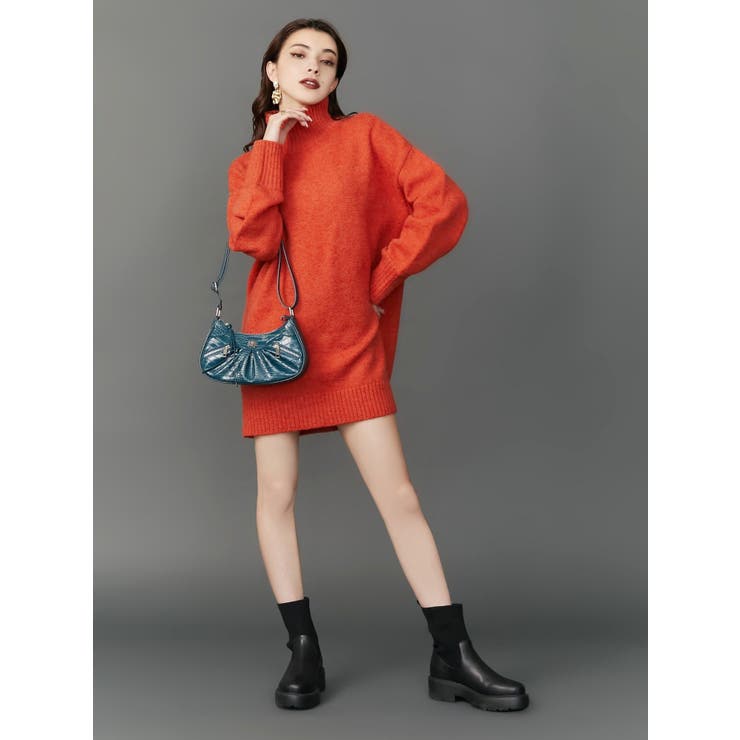クロコライクショルダーBAG[品番：MKSW0053695]｜EVRIS
