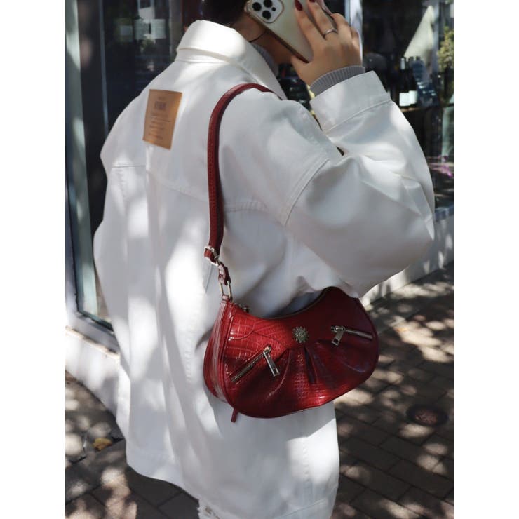 クロコライクショルダーBAG[品番：MKSW0053695]｜EVRIS（エブリス 