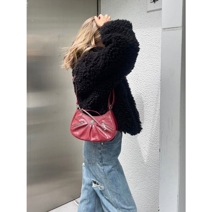 クロコライクショルダーBAG[品番：MKSW0053695]｜EVRIS（エブリス 