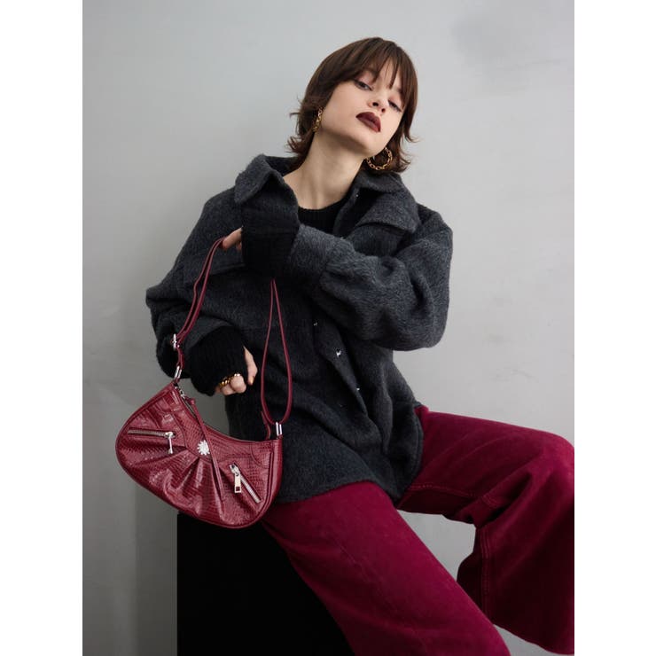 クロコライクショルダーBAG[品番：MKSW0053695]｜EVRIS（エブリス 