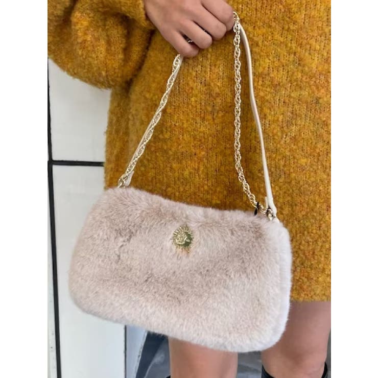 フェイクファーチェーンBAG[品番：MKSW0053696]｜EVRIS（エブリス）の