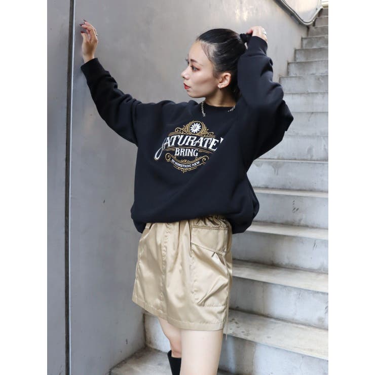 SATURATEDスウェットトップス[品番：MKSW0053702]｜EVRIS
