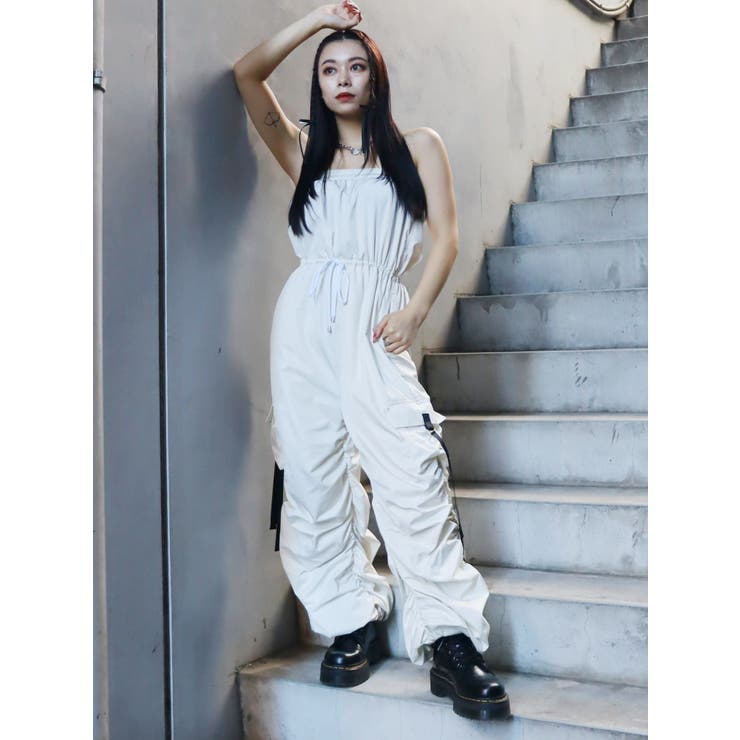 ボリュームギャザーベアオールインワン | EVRIS | 詳細画像24 