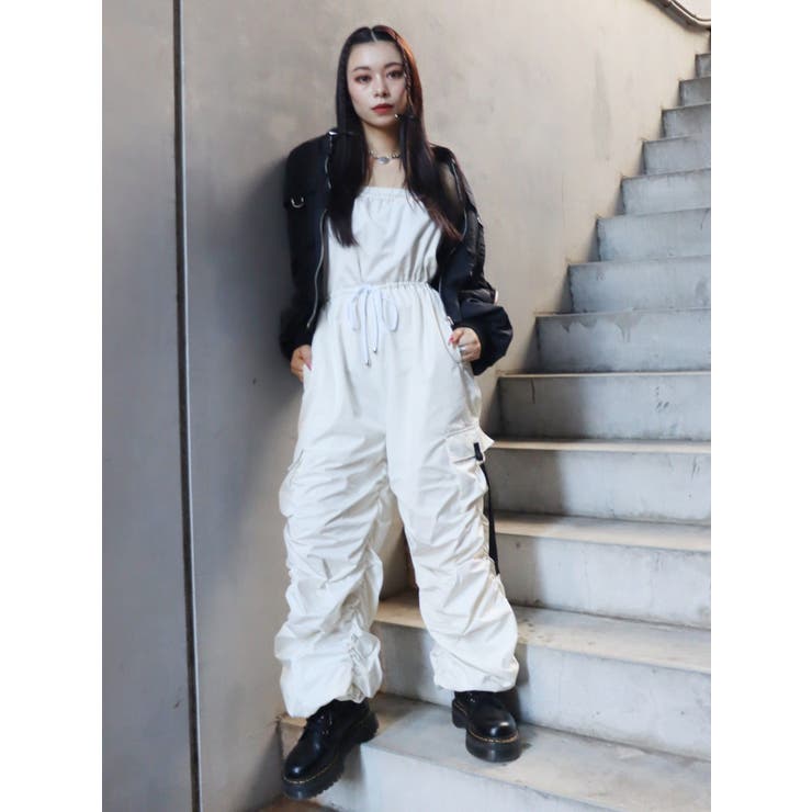 ボリュームギャザーベアオールインワン | EVRIS | 詳細画像26 